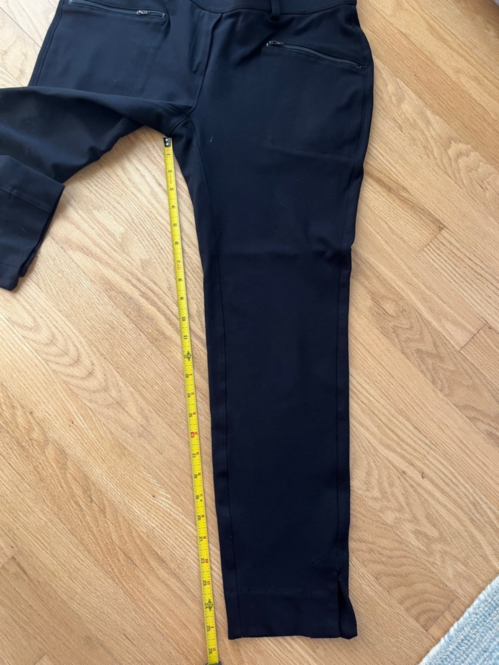 Belyn Key Black Slim Zip-Pocket Pants - Picture 5 of 9